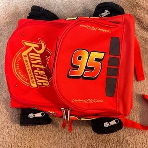 Kids Lightening McQueen backpack.